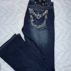 Miss Me Jeans . Dark wash boot cut jean. 27
